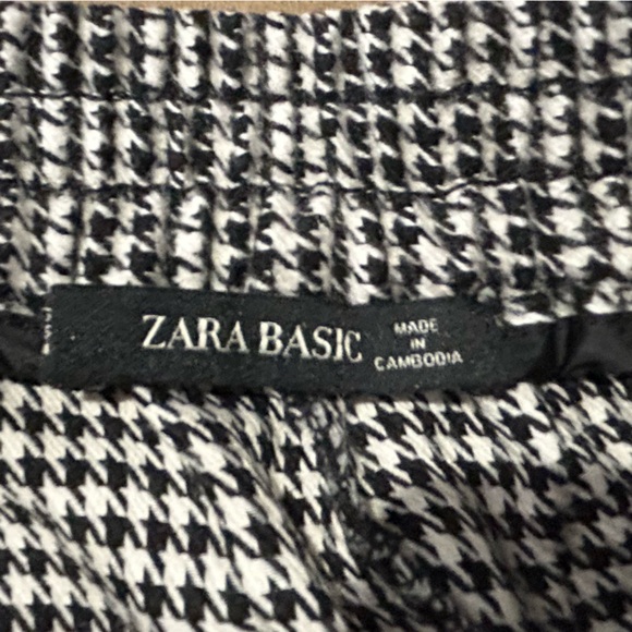Zara houndstooth pants - Picture 3 of 5